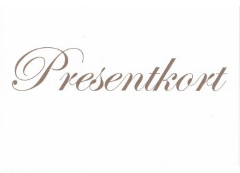 Presentkort