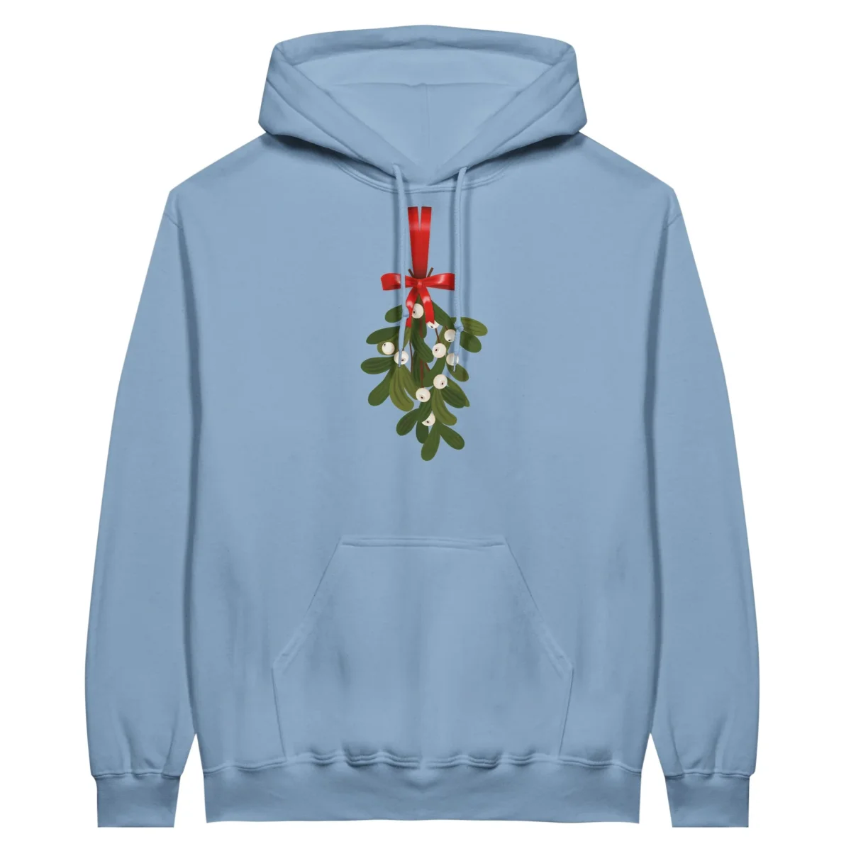 Klassisk unisex pullover hoodie - Mistel - Bild 4