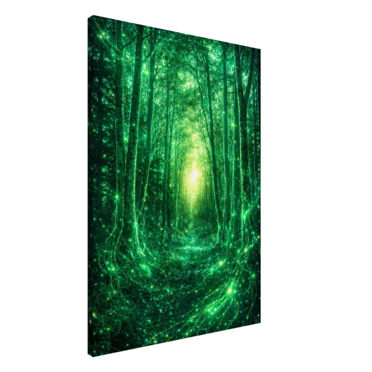 Canvas - Futuristic forrest