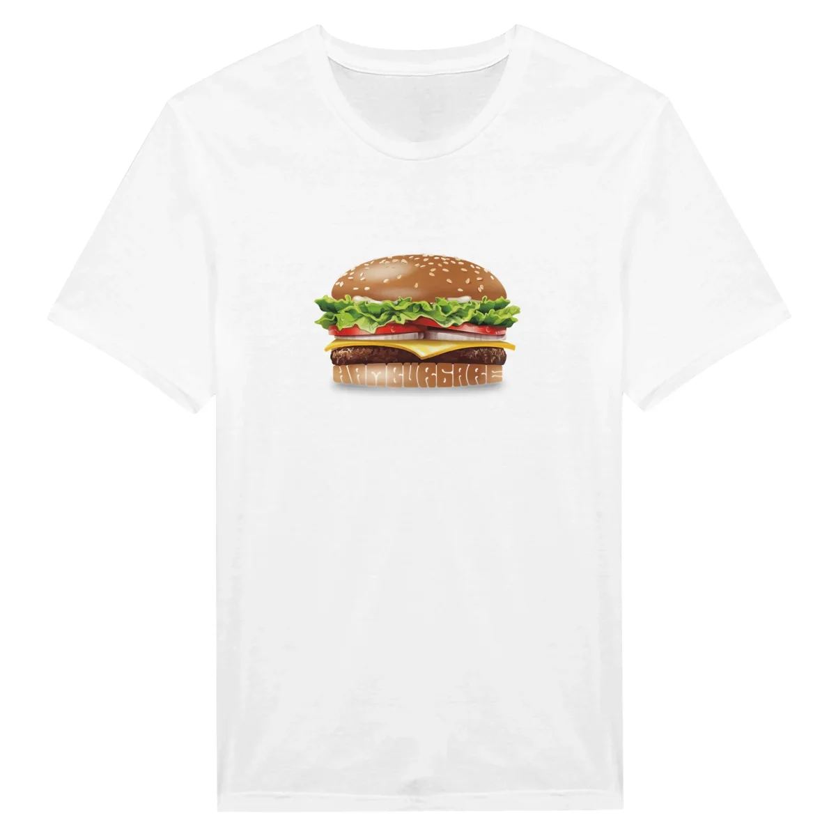 Klassisk unisex t-shirt - Hamburgare