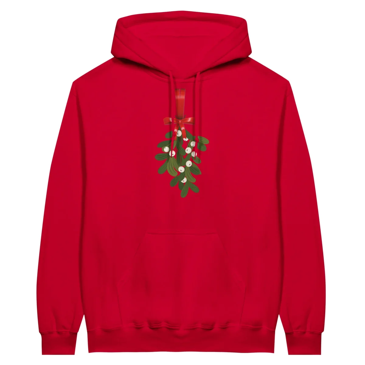 Klassisk unisex pullover hoodie - Mistel - Bild 7