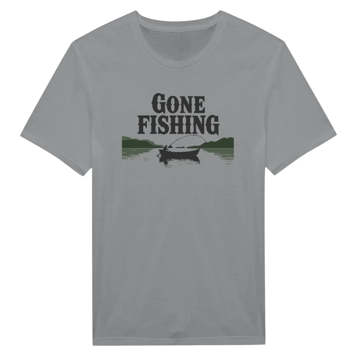 Klassisk unisex t-shirt - Gone fishing