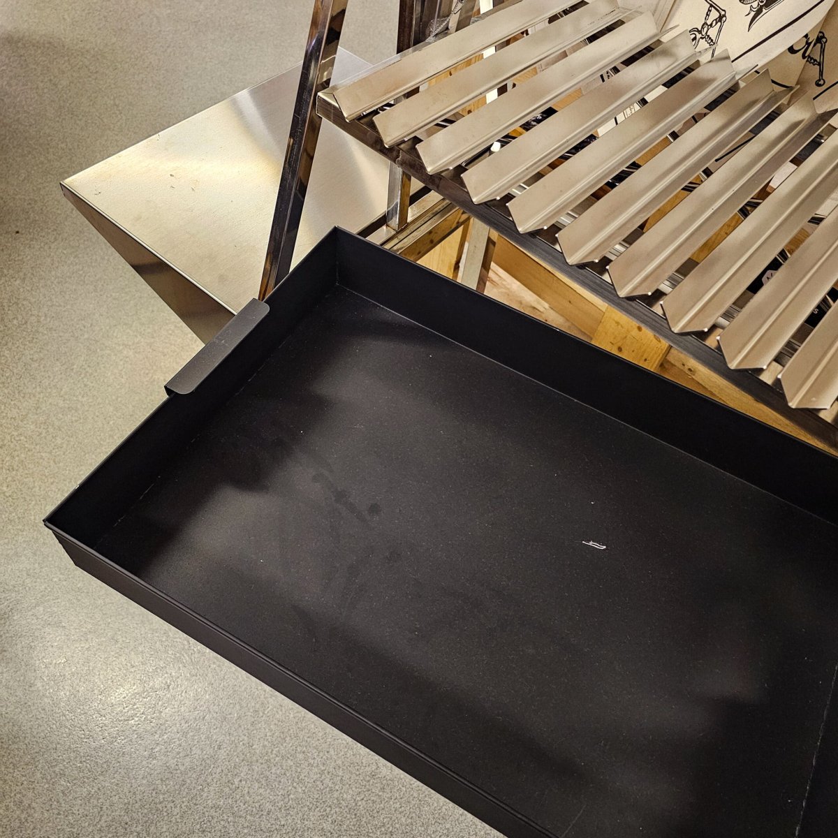 Grill Santa Maria style med hiss och V-galler 55cmx36cm grillyta - Bild 8