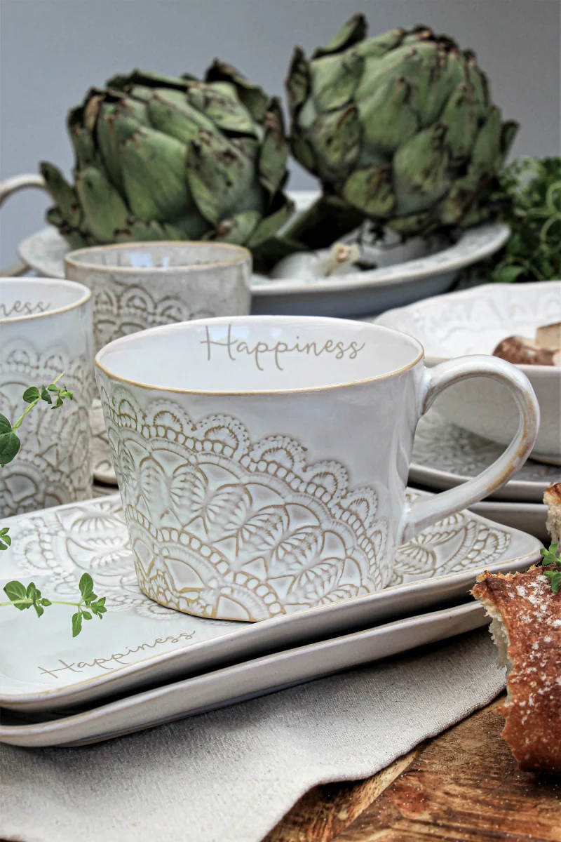 Happiness mugg vit