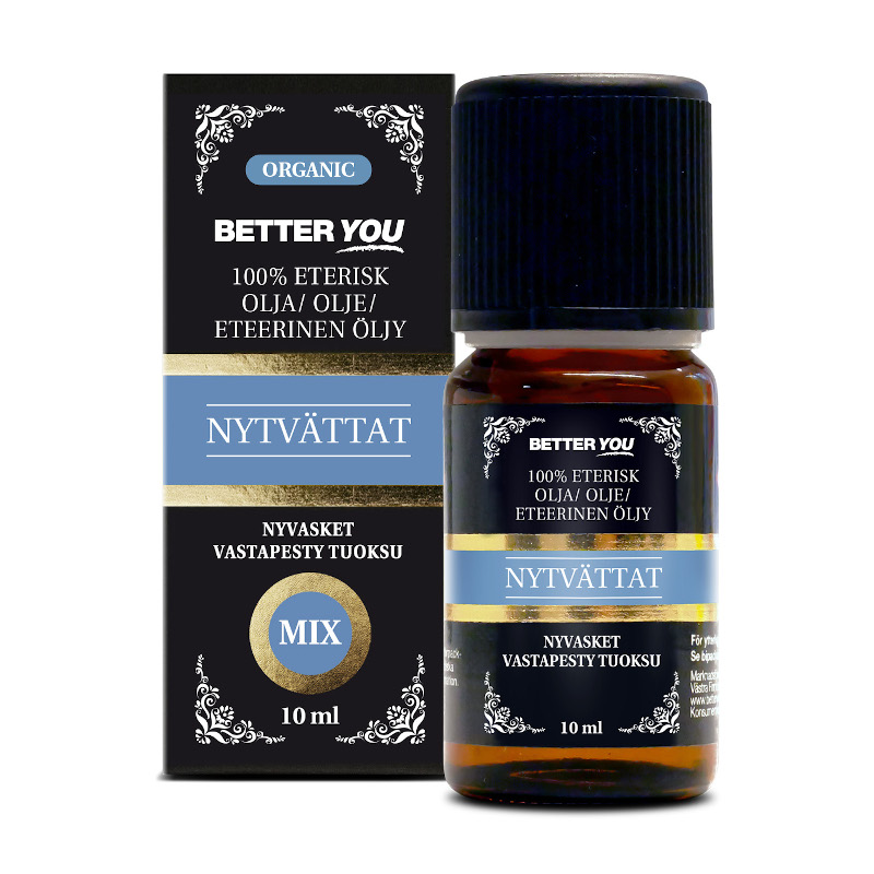 Nytvättat mixad eterisk olja 10 ml – Better You
