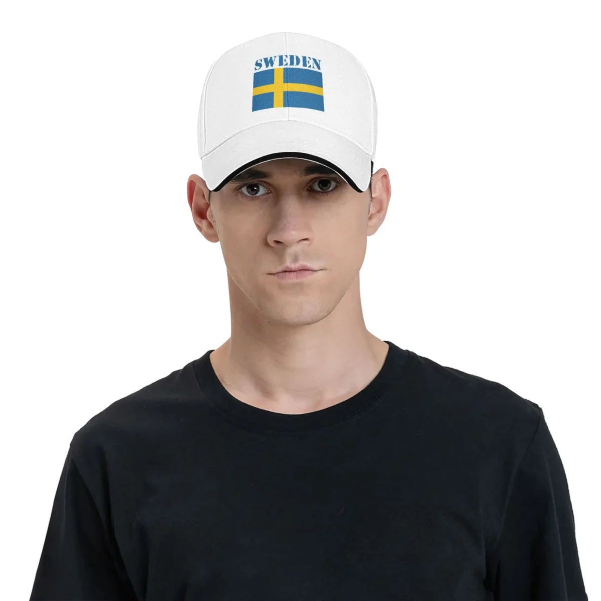 Sverige Flagga Baseballkeps - Andningsbar Dad Hat Snapback Unisex - Bild 9