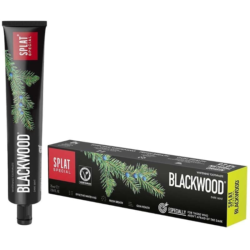 Splat Blackwood tandkräm med aktivt kol - Bild 3
