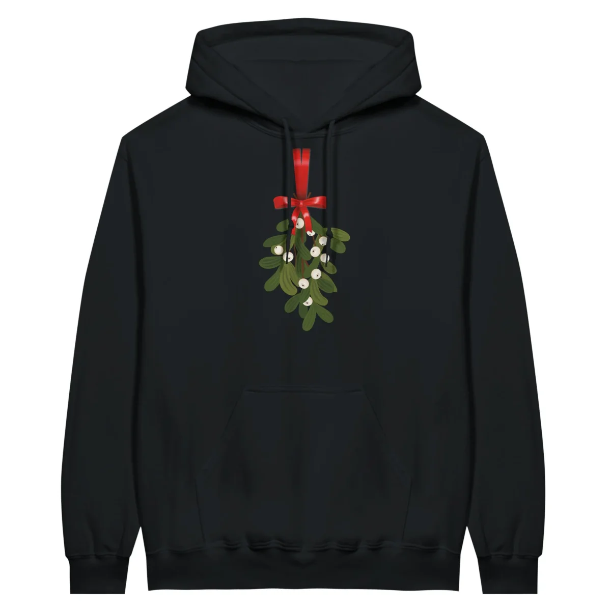 Klassisk unisex pullover hoodie - Mistel - Bild 9