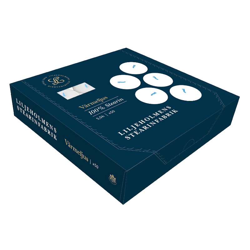 Värmeljus 50-pack – Liljeholmens