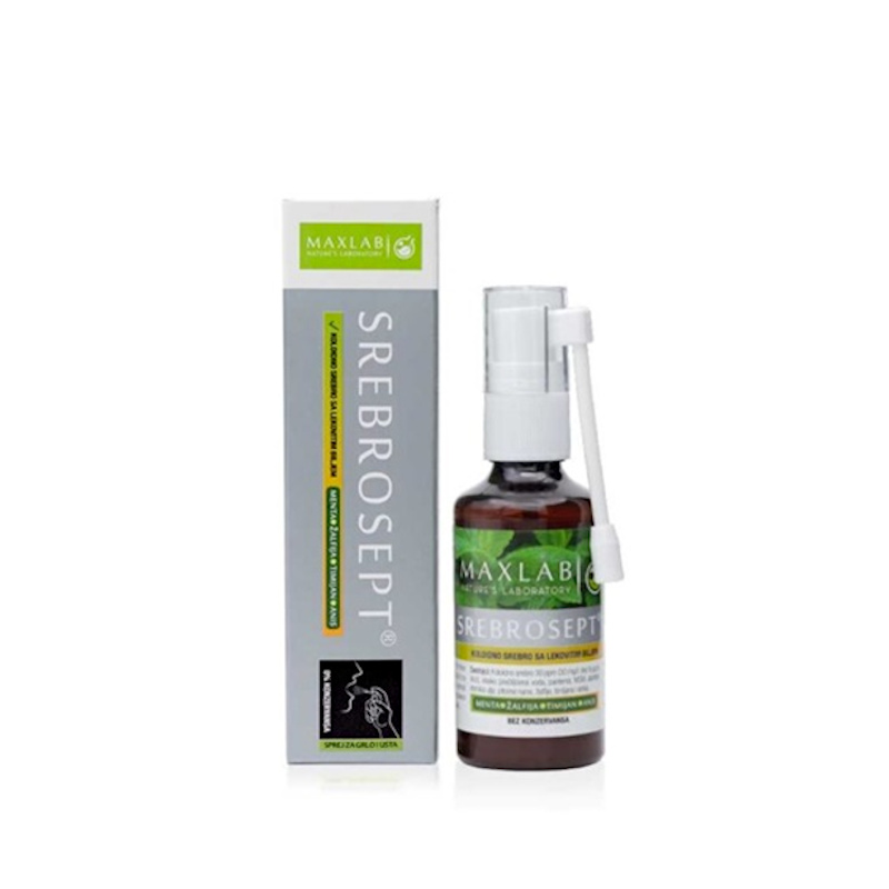Silversept Munspray kolloidalt silver – Maxlab