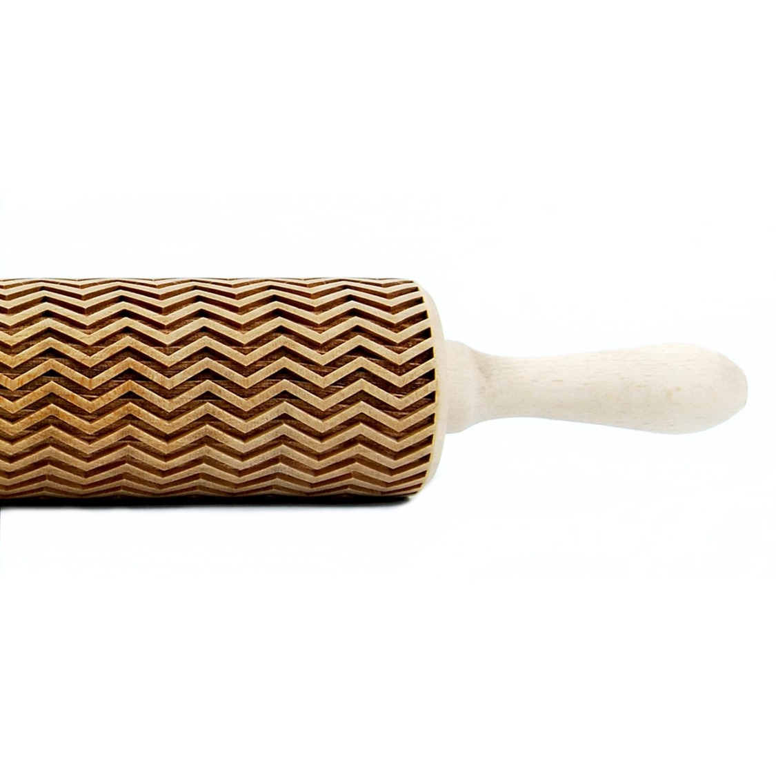 Mönstrad Kavel ”Zick Zack” – 2 storlekar (43/24 cm)